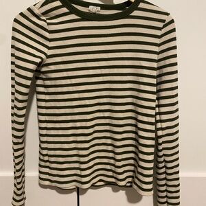 American Eagle Ribbed Henley T-shirt